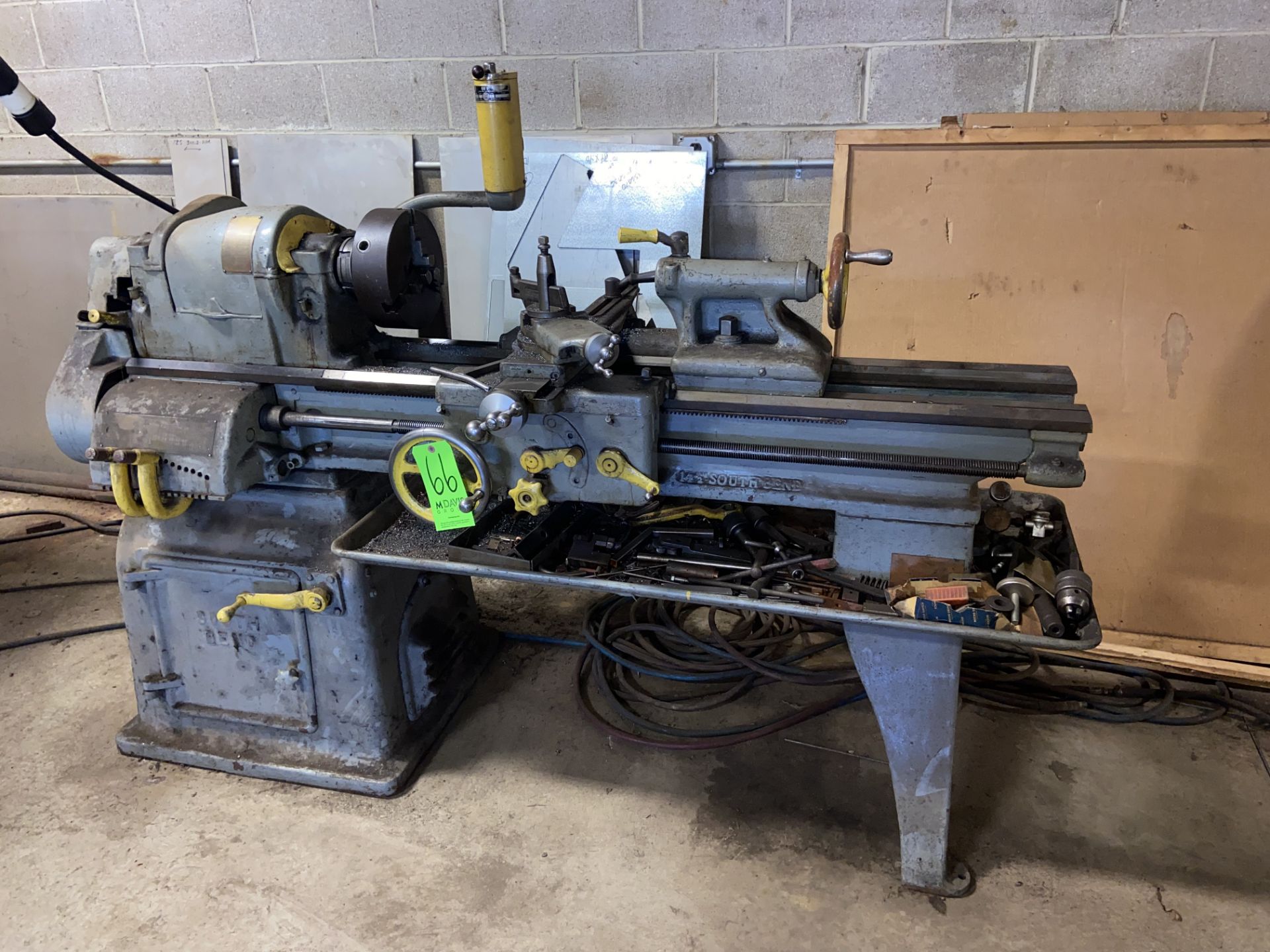 South Bend Lathe, with Chuck