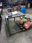 Metal Shop Table (LOCATED IN CORRY, PA)