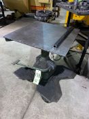 Portable Adjustable Shop Table, Mounted on Portable Frame (LOCATED IN CORRY, PA)