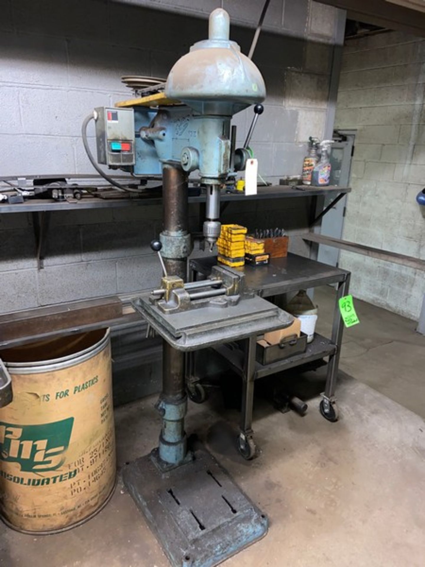 Buffalo Drill Press, No. 18, with Shop Vise (LOCATED IN CORRY, PA) - Bild 2 aus 4