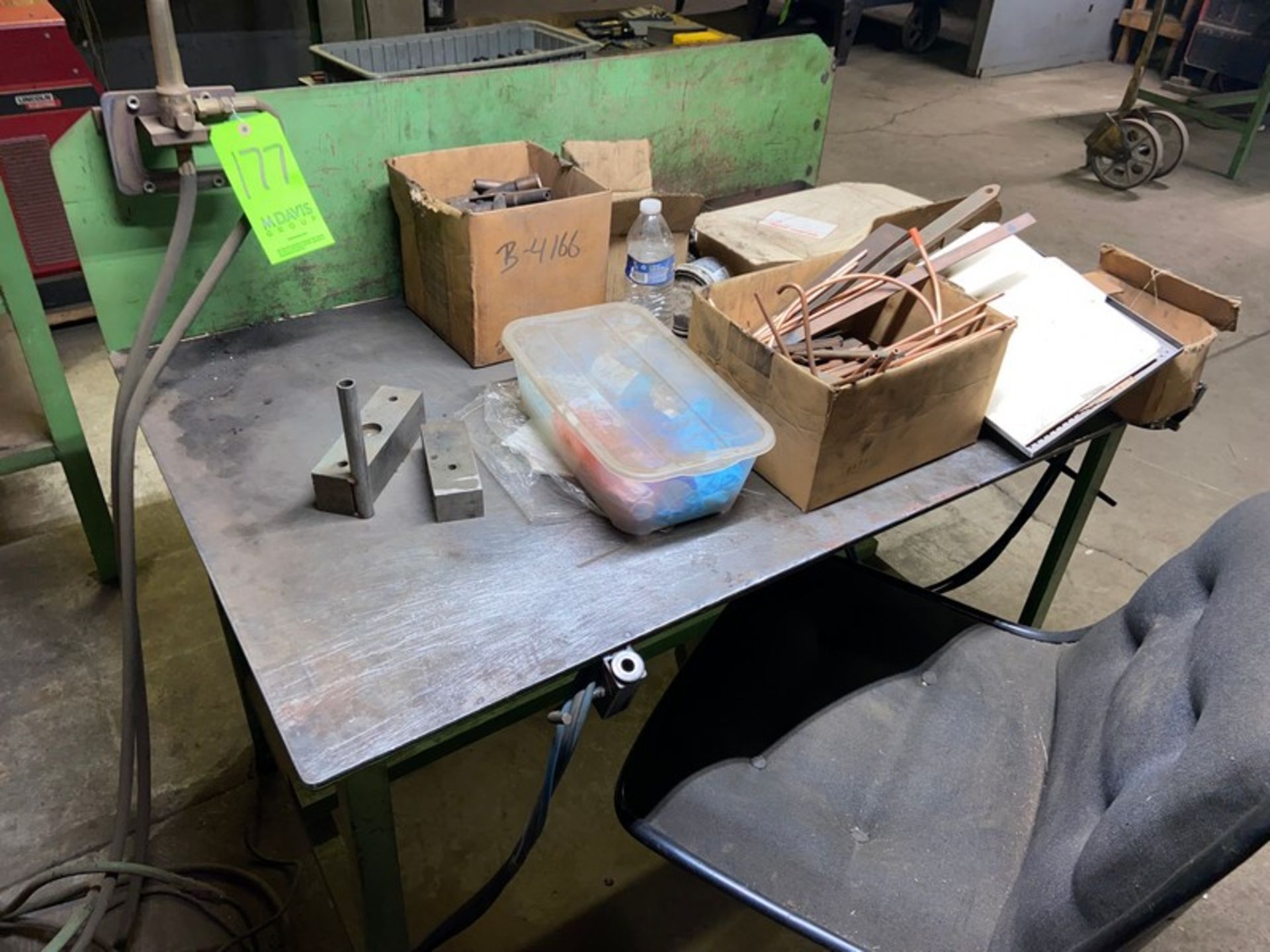 Metal Desk with Contents (LOCATED IN CORRY, PA) - Image 3 of 3