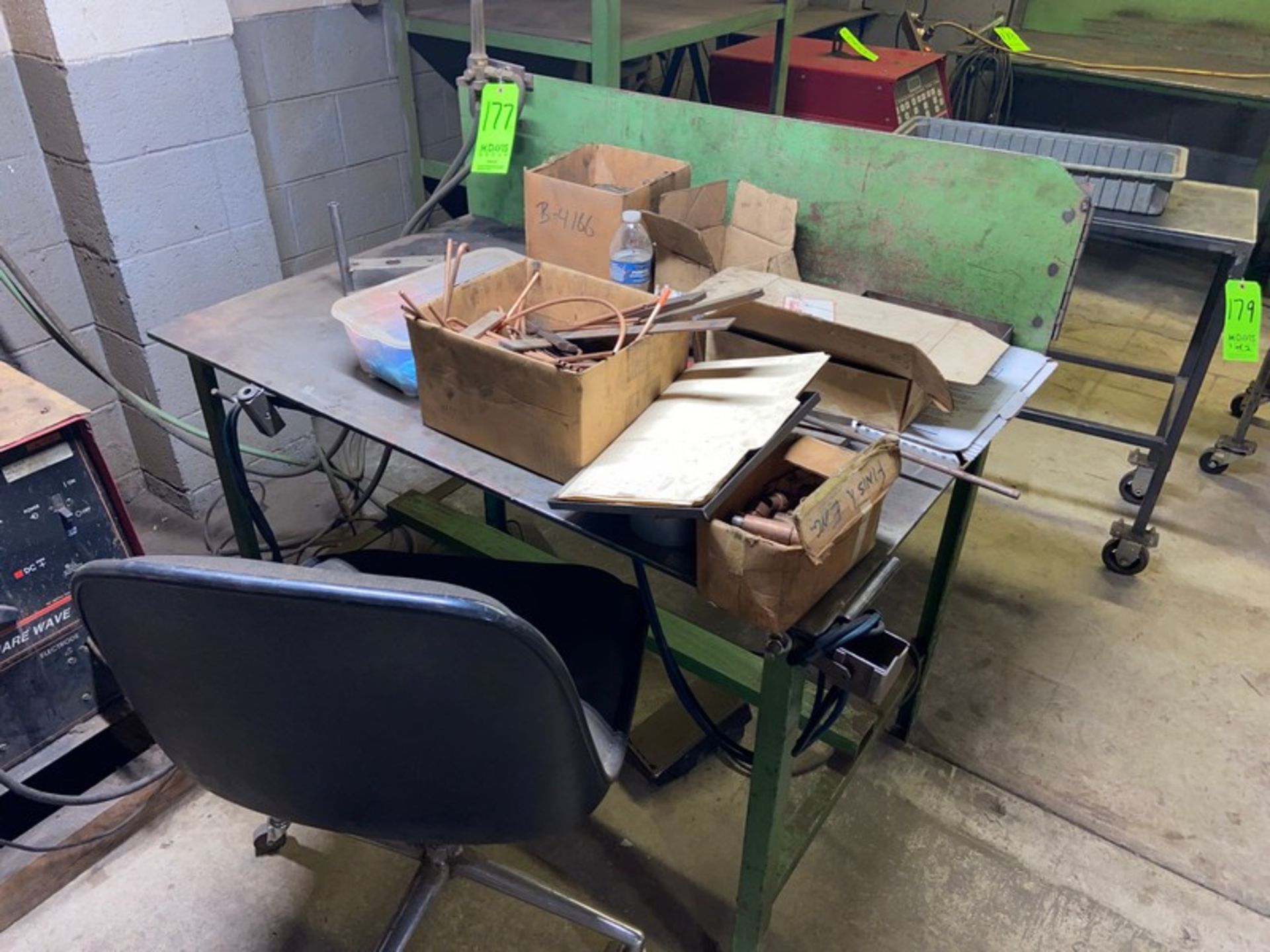 Metal Desk with Contents (LOCATED IN CORRY, PA)