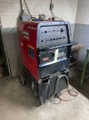 Lincoln Electric 375 Precision TIG Welder, S/N U1150204401, Mounted on Portable Frame