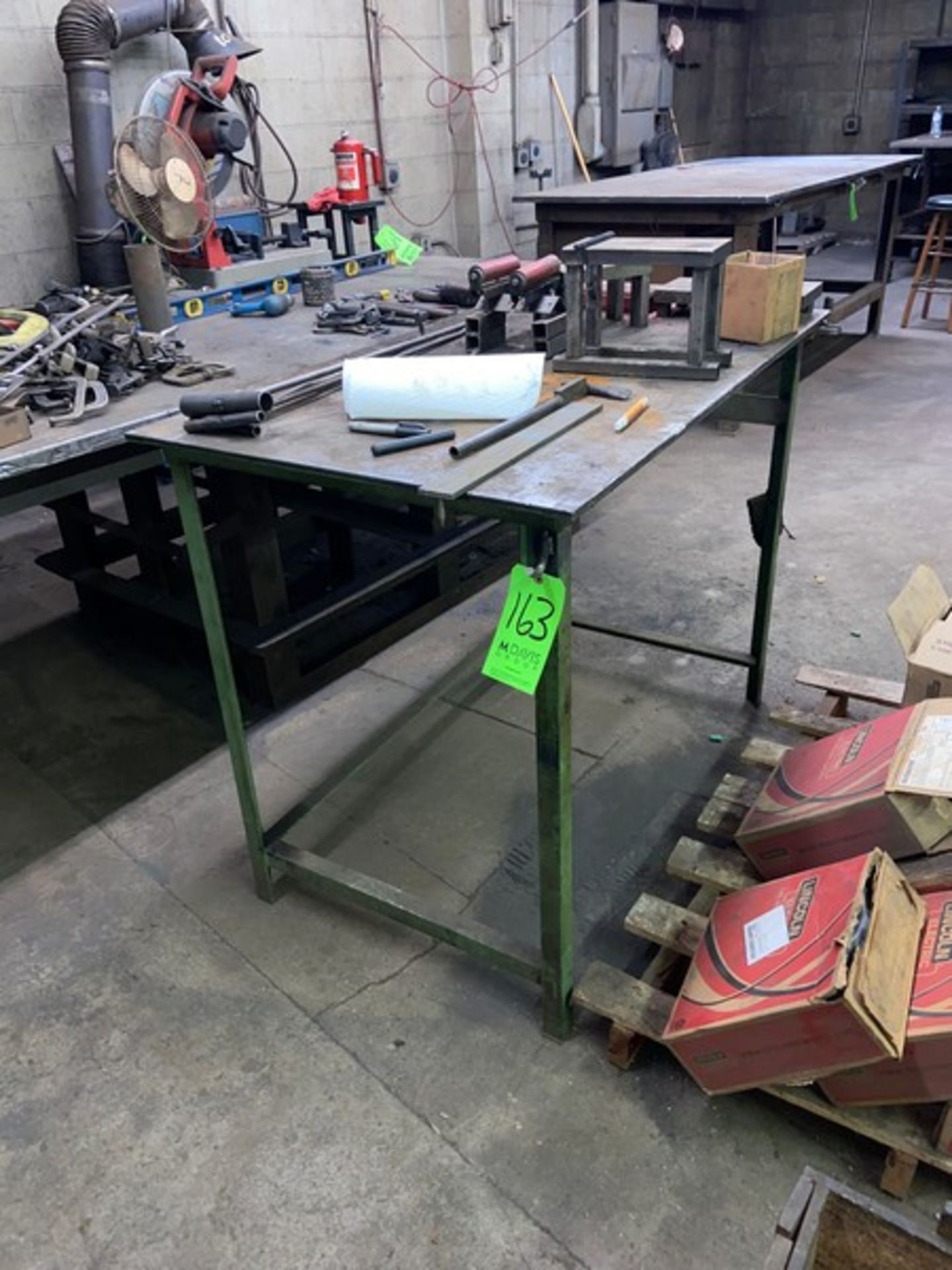 Metal Shop Table (LOCATED IN CORRY, PA) - Image 2 of 3