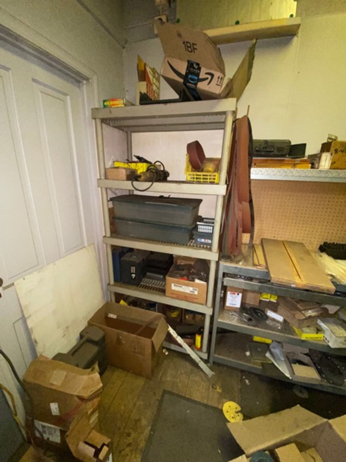 Contents of Shelving Units & Wall, Includes Belting & Other Parts (LOCATED IN CORRY, PA) - Image 2 of 4