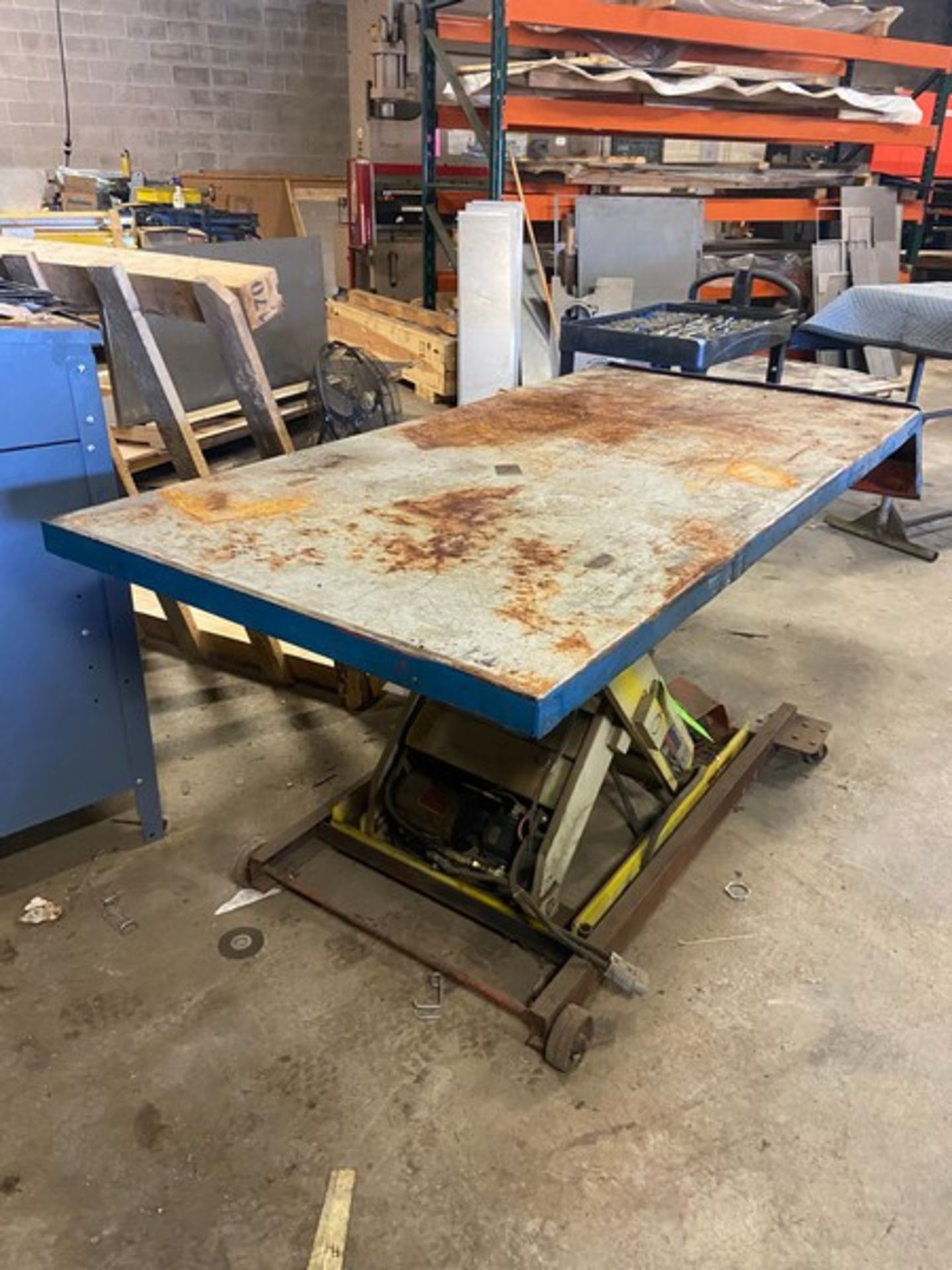 Autoquip Scissor Table, Max. Load 3,000 lbs., M/N 24S25, Table Top Dims.: Aprox. 72” L x 36” W - Image 6 of 6