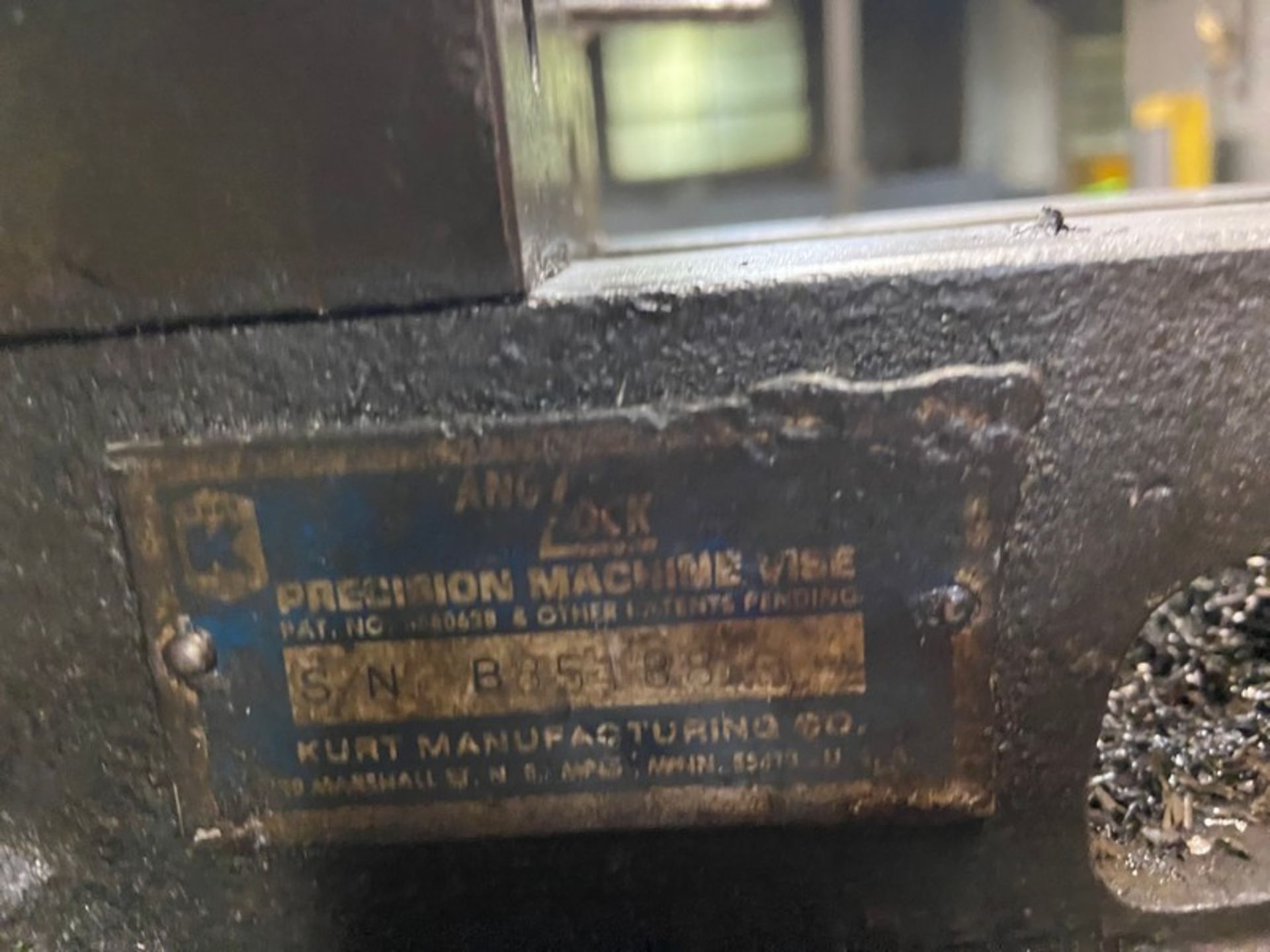 Precision Machine Vise, S/N B85188 (LOCATED IN CORRY, PA) - Image 3 of 3