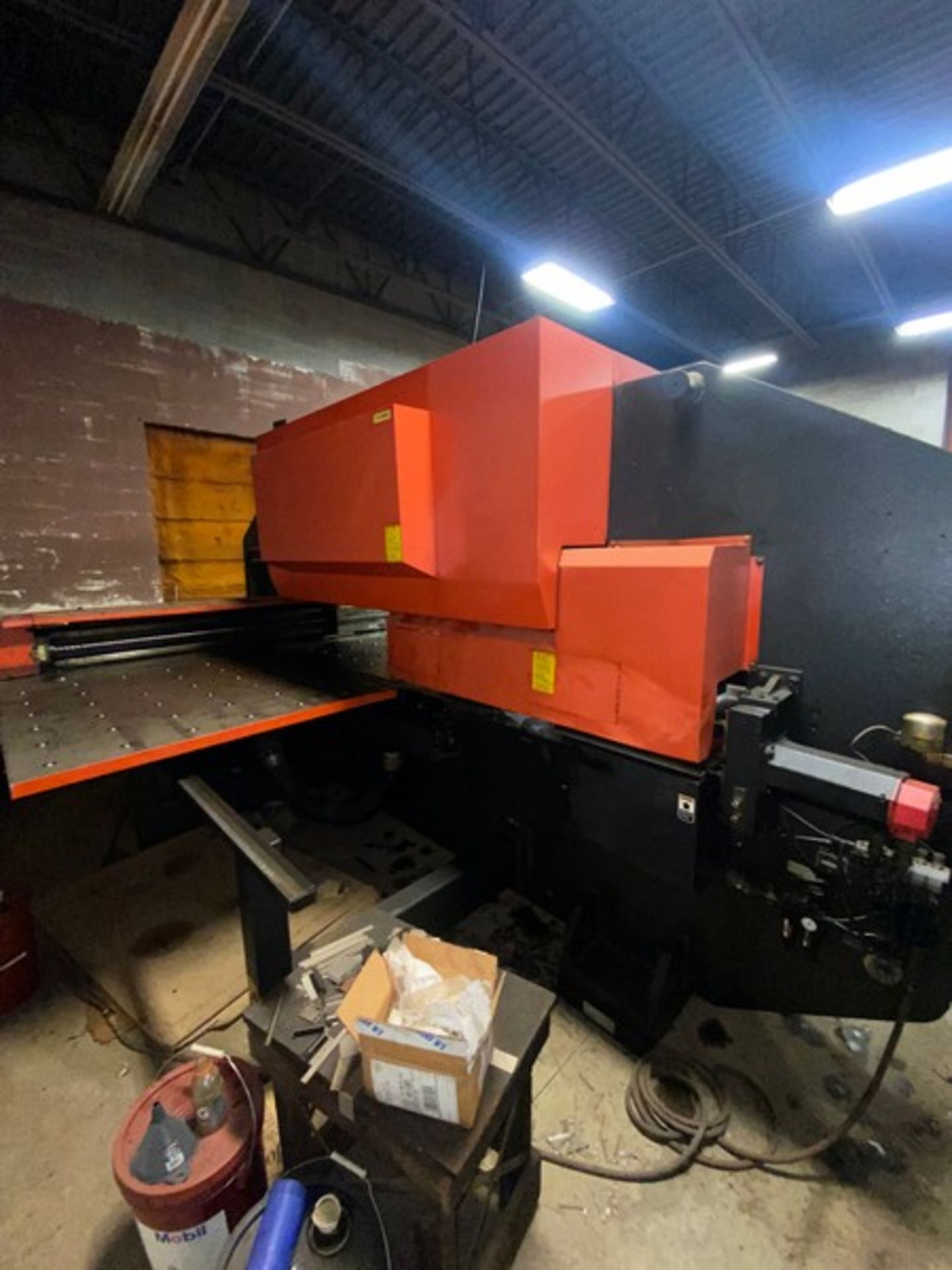 Amada Pega 357 30 Ton CNC Turret Punch, S/N AA570492, Weight 11.6, Year of Manufacture: - Image 9 of 21