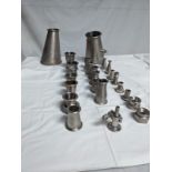 Assorted Tri-Clamp Reducers (Located Kankakee, IL)