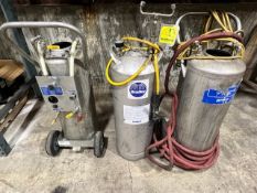 Lot of (2) Portable Foamers and (1) Portable Eyewash (Load Fee $100) (Located Harrodsburg, KY)