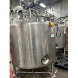 TK21 --- 1x Used- DCI Jacketed Tank, 900 Gallon, 316L Stainless Steel, Vertical. Approximate 72"