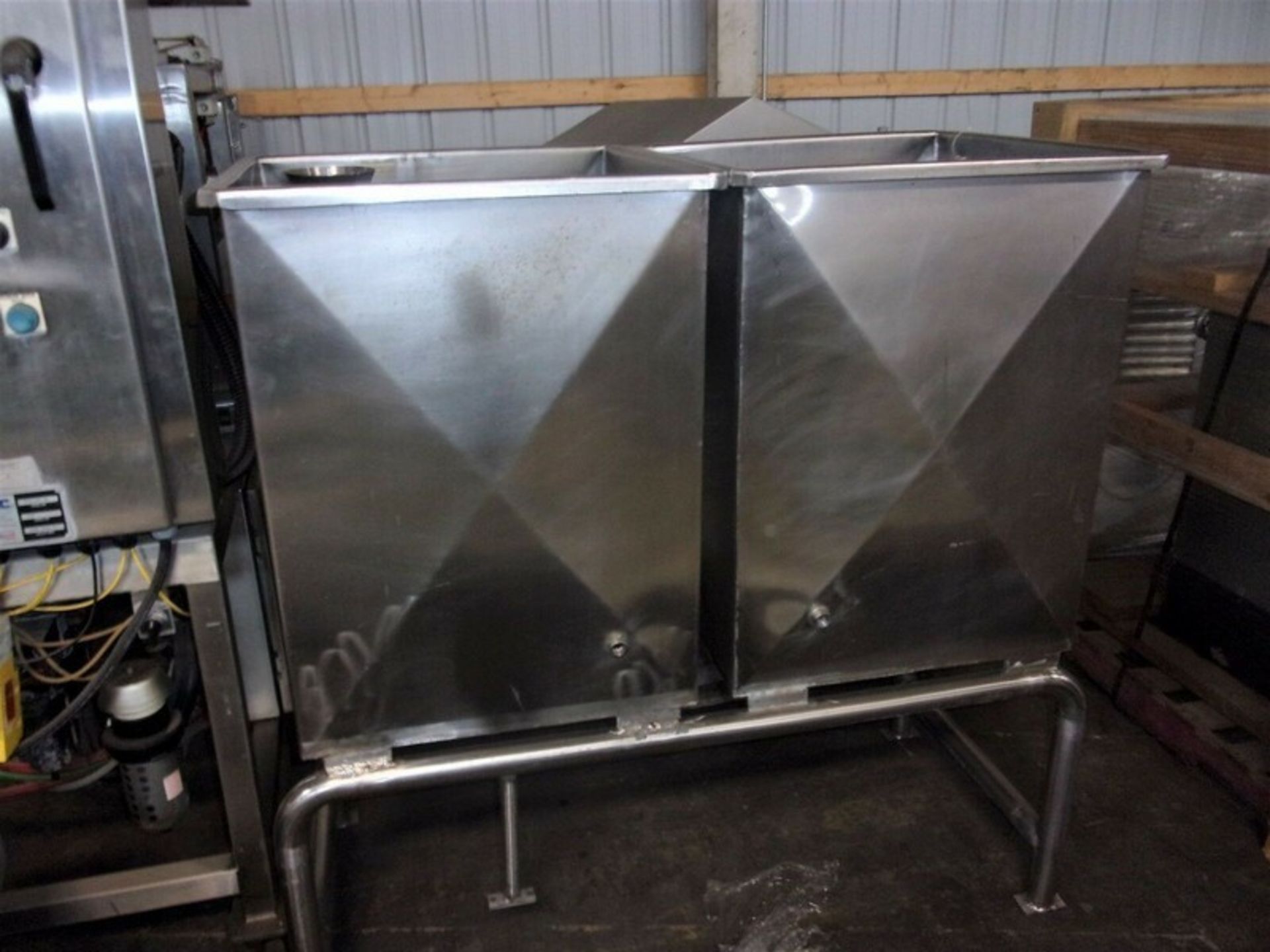2-Tank CIP Unit, Each Tank Aprox. 50 Gal., Unit Last Used in the Dairy Industry, All S/S on Common - Image 7 of 7
