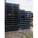 (25) Plastic Pallets - Aprox. 40" x 48" (Loading Fee $125) (Located Union Grove, WI)