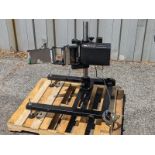 LOVESHAW Apply-only Labelers (Lot of 2); Model LS-500; Mounted on t-stands (Located Charleston, SC)