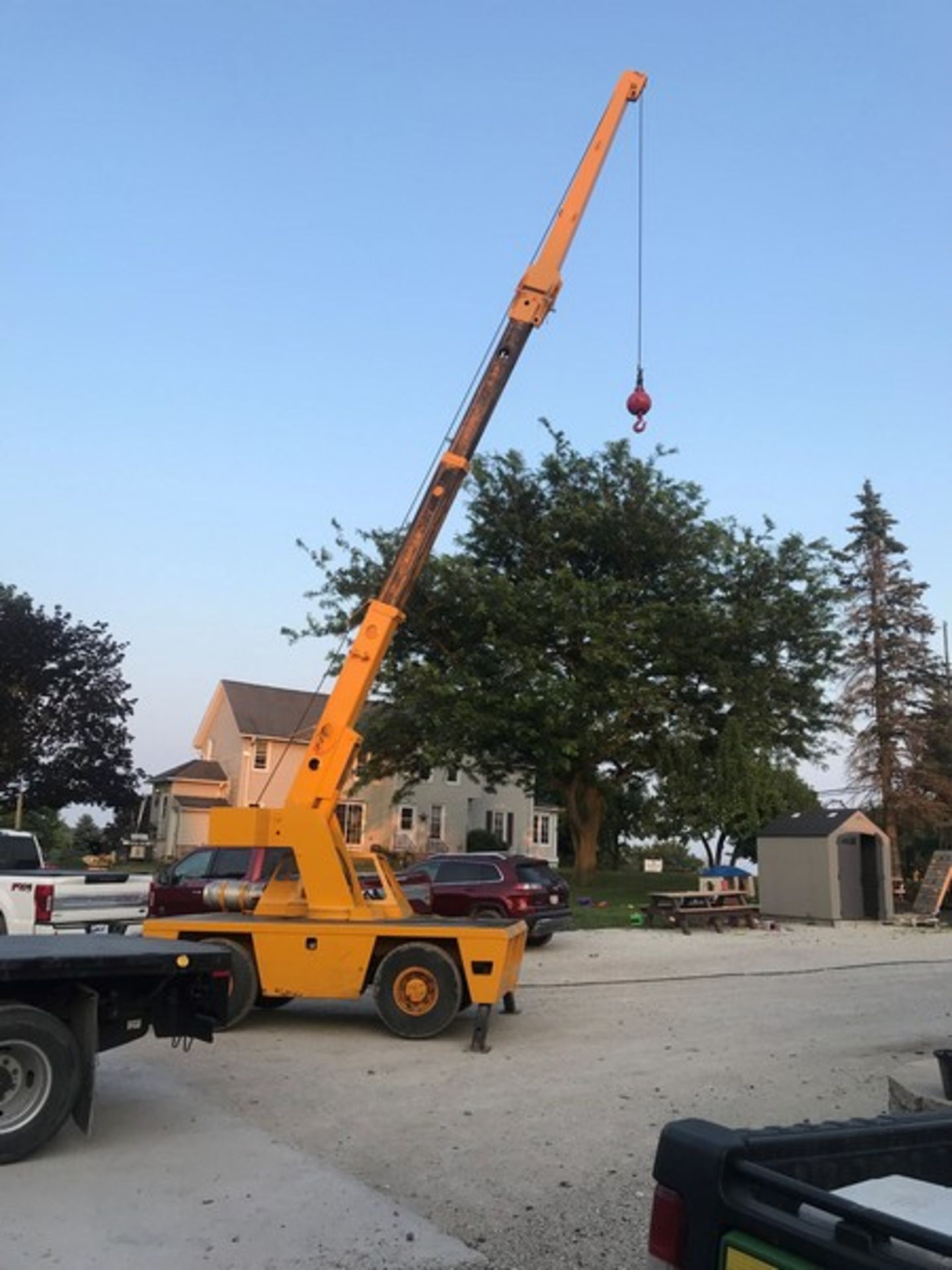 Broderson Carry Deck Crane, Model IC 80 1D, S/N 131716, Propane, 35 Foot Boom with Jib (Located - Image 5 of 5