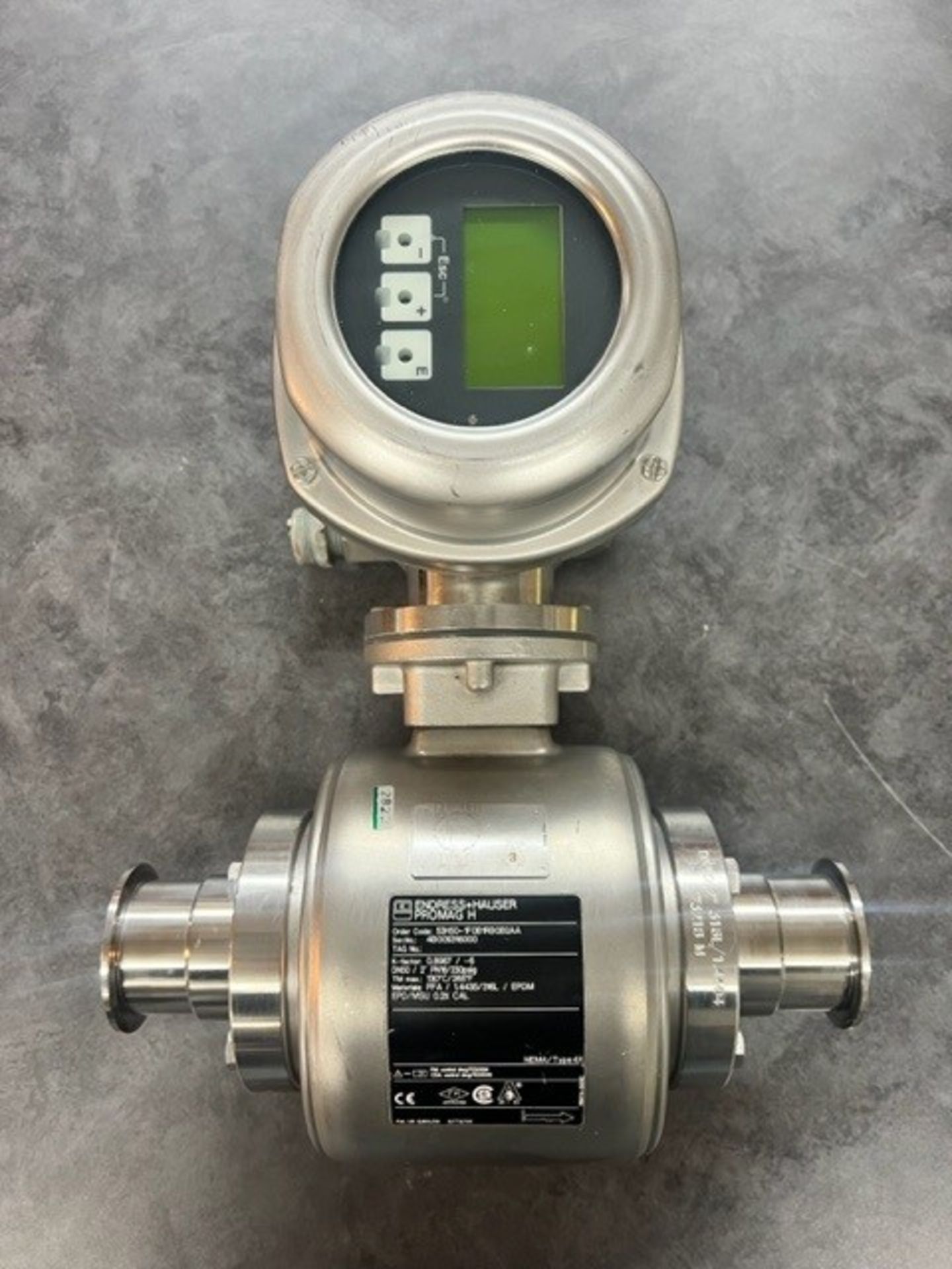 Endress Hauser Promag H Flow Tube with Endress Hauser Promag 53 Flow Transmitter (Loading Fee $ - Image 3 of 4