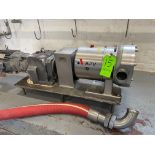 APV S/S Positive Pump, 230/460V, 3 Phase with Inlet 3" / Outlet 3" (Loading Fee $300) (Located