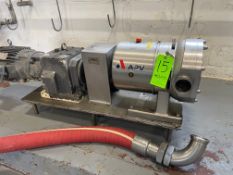 APV S/S Positive Pump, 230/460V, 3 Phase with Inlet 3" / Outlet 3" (Loading Fee $300) (Located