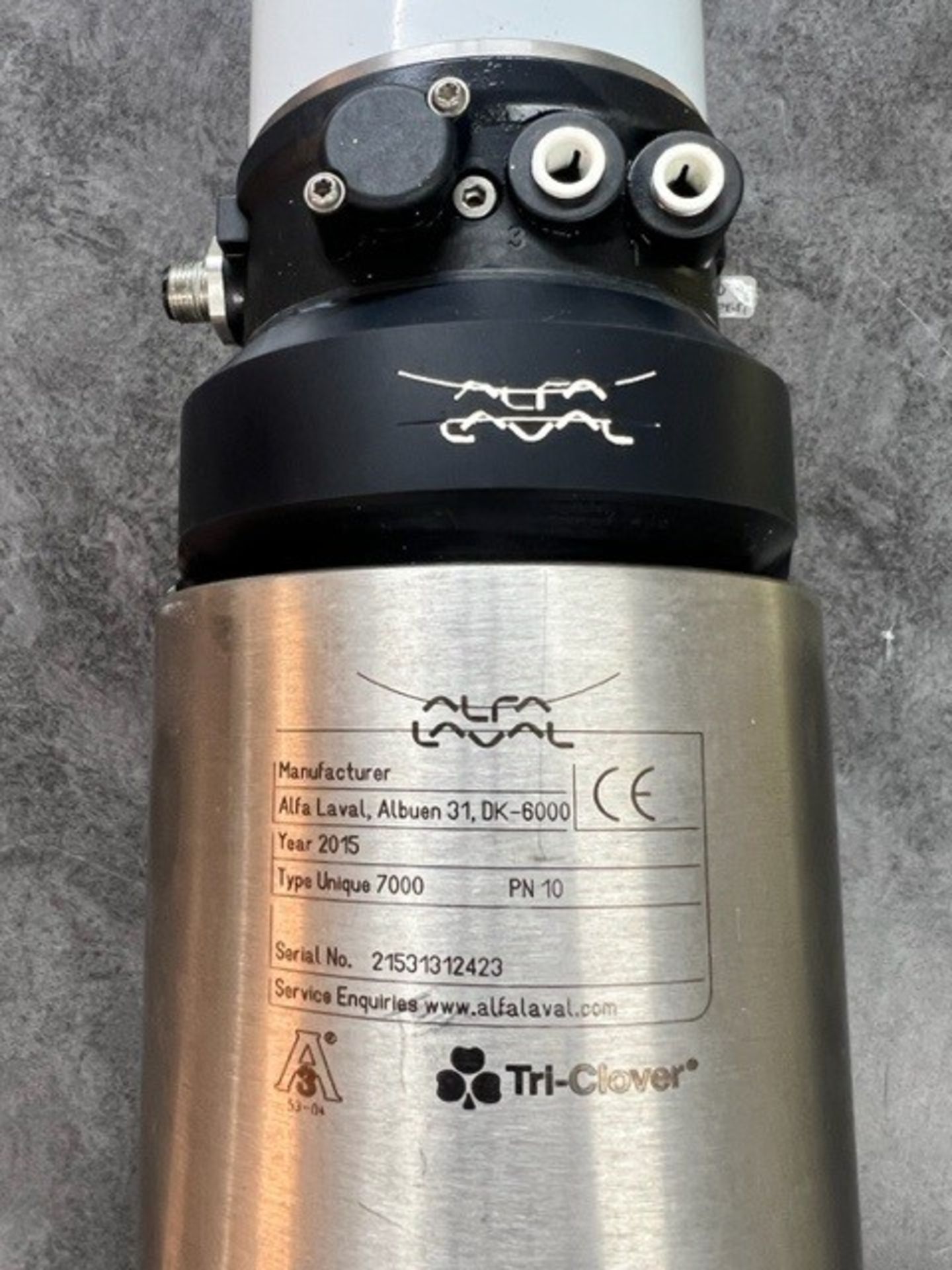 Alfa Laval 2.5 inch Stop Valve, DK-6000 Type Unique 7,000 Stainless Stem (Load Fee $50) (Locaed - Image 2 of 6