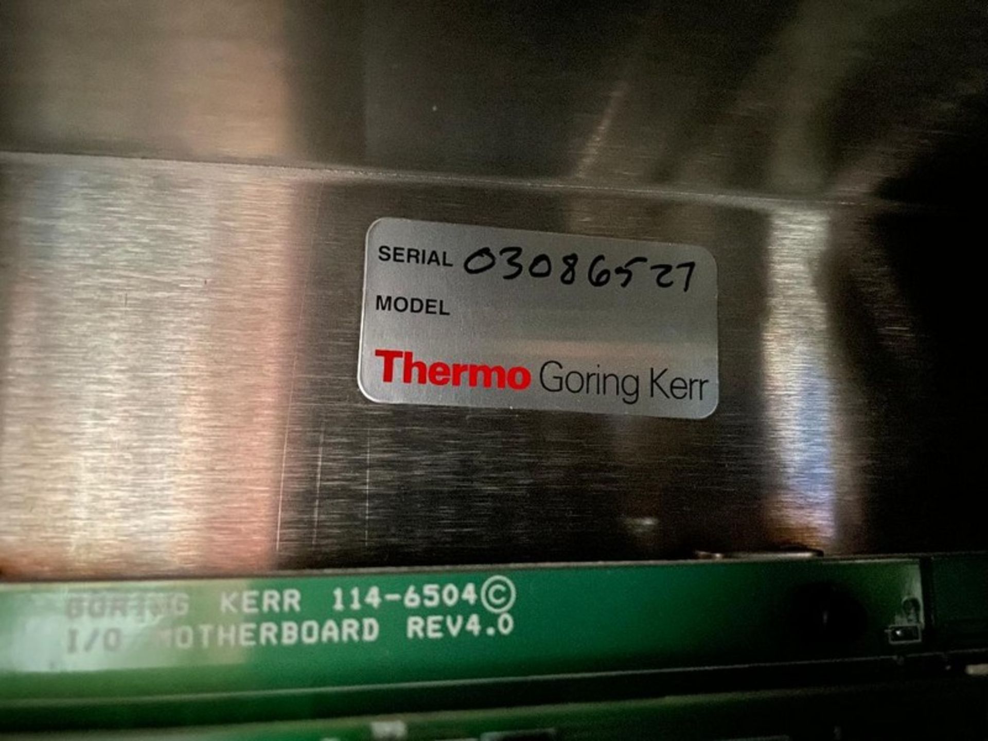 Thermo Goring Kerr Tek DSP3/3-PSU S/S Sanitary Metal Detector. Unit was last used in the food - Image 18 of 19