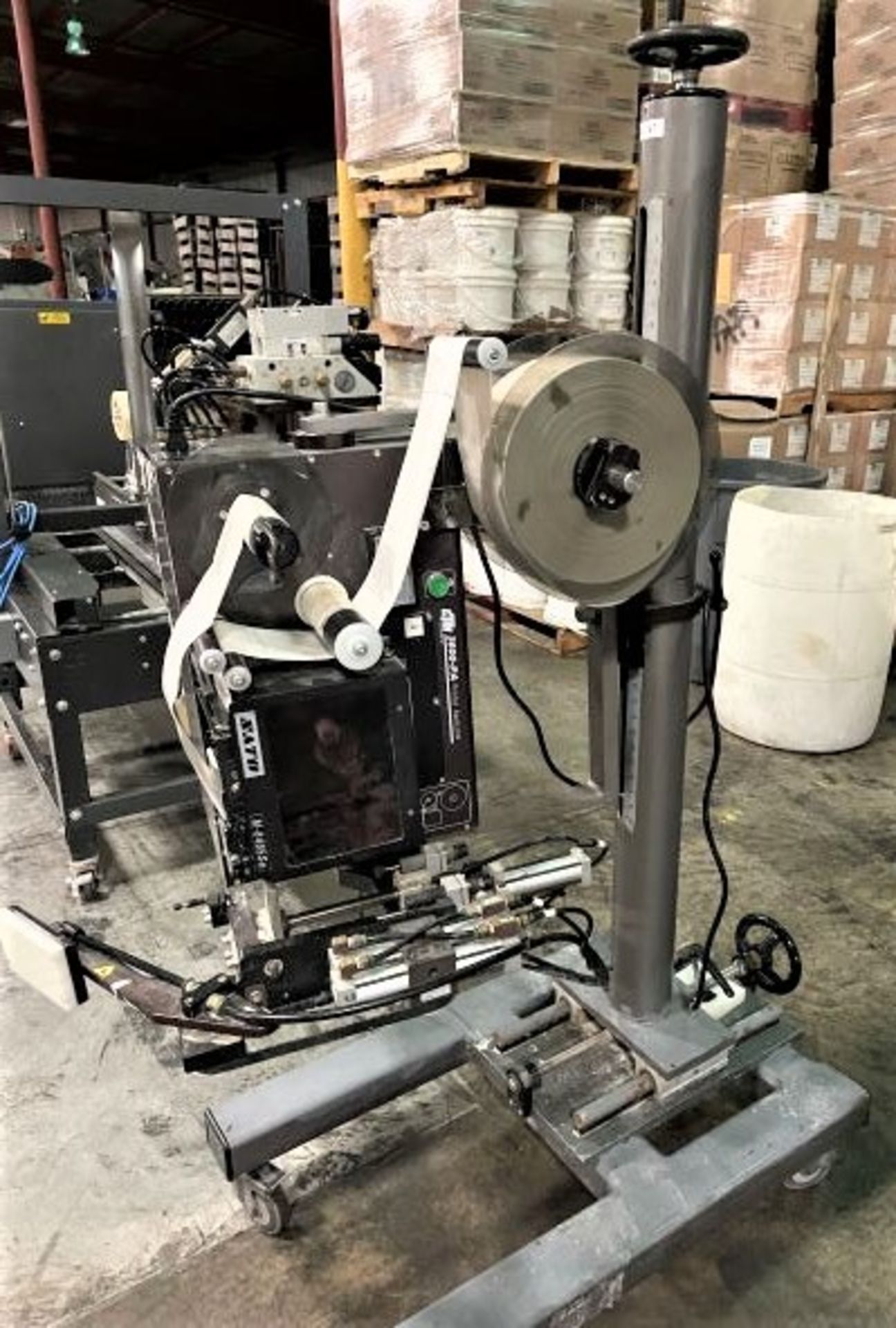 CTM Printer Applicator with Portable Stand and Parts Unit, Model 3600-PA, S/N 3600-0726-0504. - Image 5 of 14