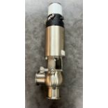 Alfa Laval 2.5 inch Stop Valve, DK-6000 Type Unique 7,000 Stainless Stem (Load Fee $50) (Locaed