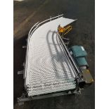Keenline S/S Sanitary 90 deg intralox belt conveyor, Serial # 20211SAR, This unit was last used in