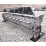CSE S/S Sanitary Steam Injected Screw Cooker / Blancher, Model CCS.2014.W, S/N 85002, Aprox. 20"