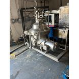 Westfalia SAMM 7006 CIP Milk Separator, 316SS, S/N 1650 946 (Located Linden, New Jersey)