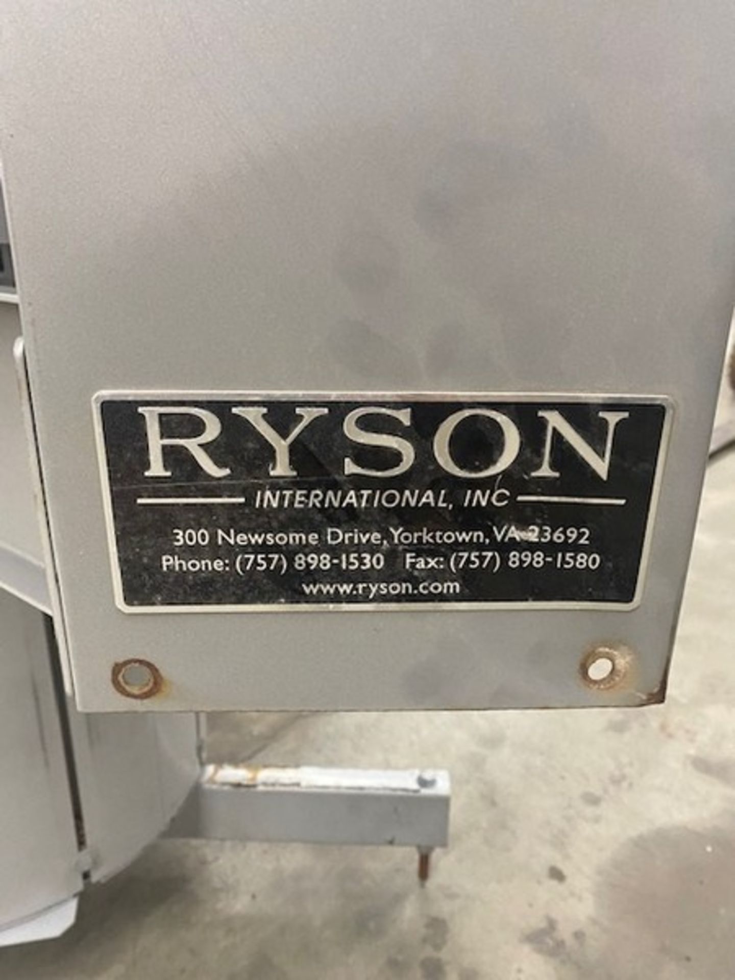 Ryson Spiral Conveyor, Model 1100-150-A2-6, S/N 174509-2 -- Height is 108”, Off Ground 38” and 50” - Image 5 of 7