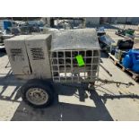 Cement Mixer, Mounted on Wheels with Trailer Hitch (LOCATED IN COLTON, CA)