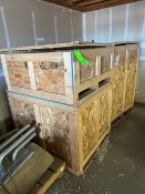(3) Wooden Crates of Laboratory Equipment, Includes