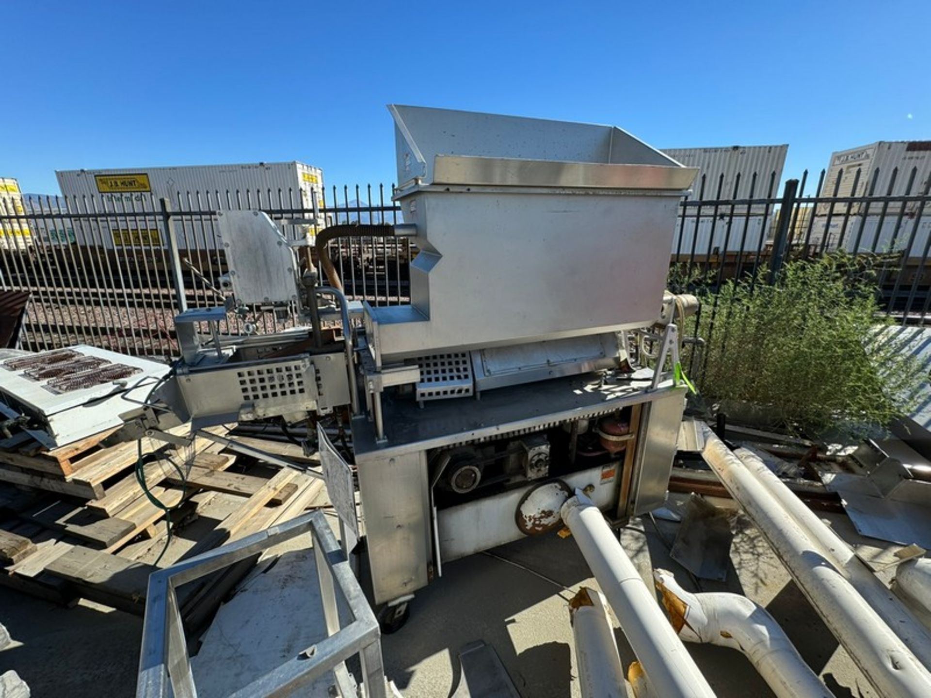 S/S Double Auger Feeder, Hydraulically Driven (LOCATED IN COLTON, CA) - Image 4 of 6