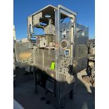 S/S Chub Machine, S/N V-160-501, Mounted on S/S Frame (LOCATED IN COLTON, CA)