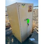 JustRite Double Door Flammable Cabinet, 60 Gal. Capacity (RIGGING, LOADING, & SITE MANAGEMENT FEE: