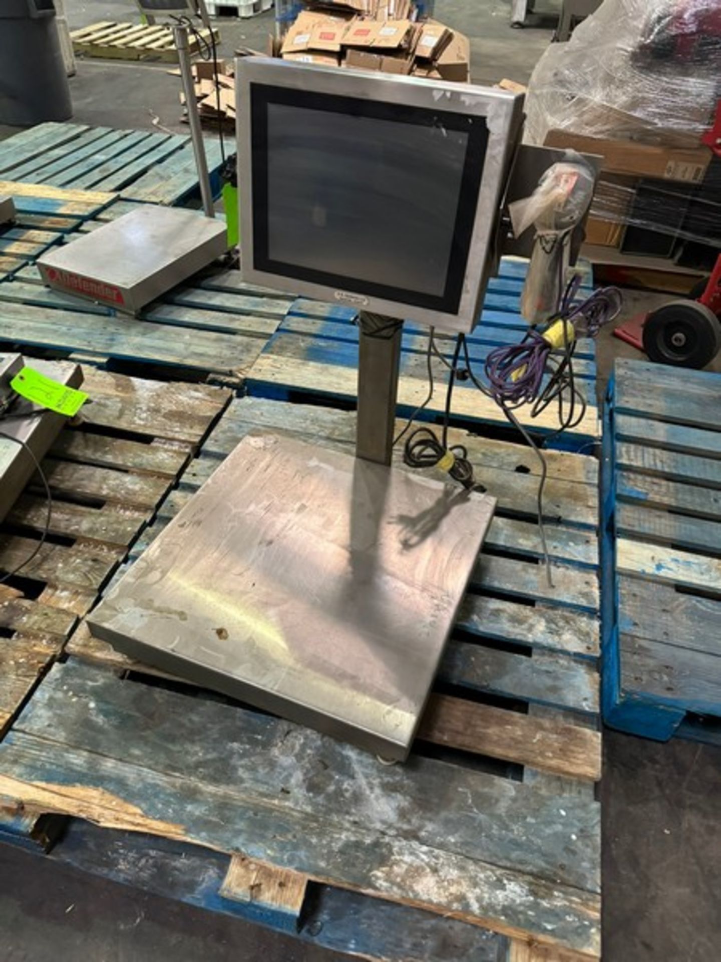 S.G. Systems LLC S/S Platform Scale, Platform Dims.: Aprox. 23-1/2” L x 23-1/2” W, with Digital Read - Image 2 of 3