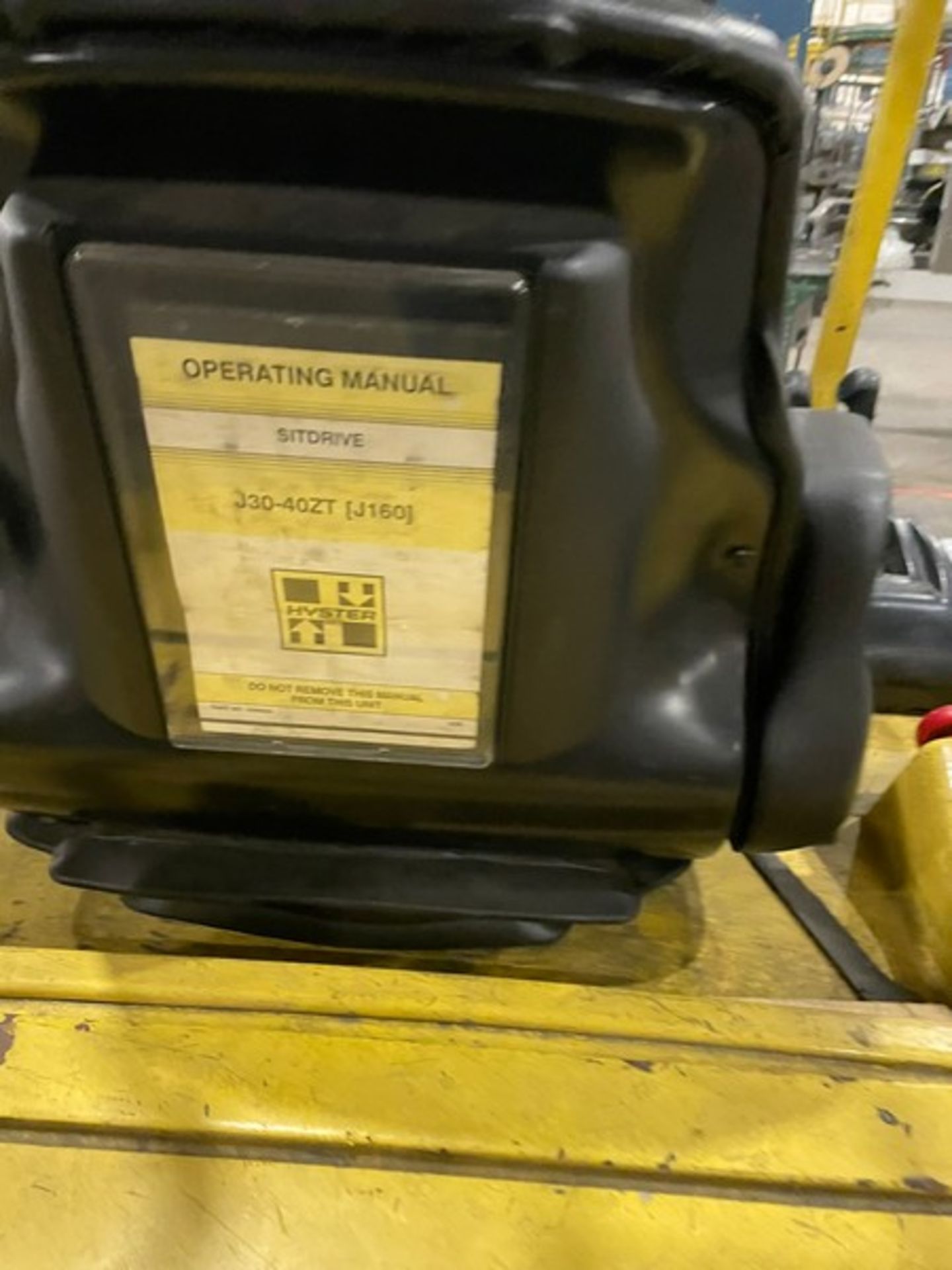 3,700lbs Hyster Battery Charged Forklift. Model #J40ZT, Serial #J1660N04098F (LOCATED IN - Image 3 of 14