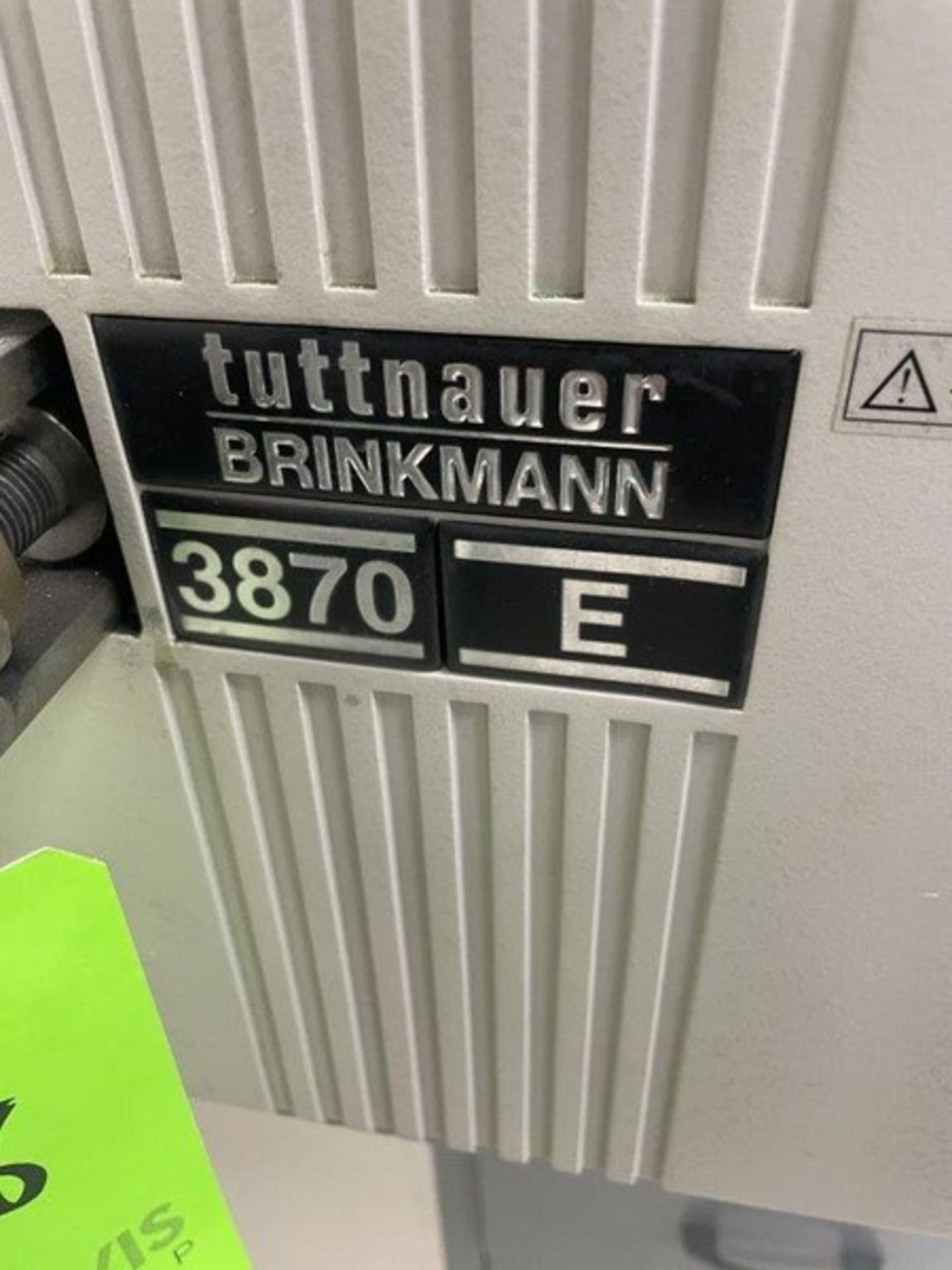 Tuttnauer Brinkmann 3870 E Lab Oven - Image 3 of 5