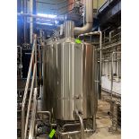 2014 JVNW 15 BBL (465 GAL.) S/S Vertical Jacketed Mix Tank, S/N 22891, 109 PSI int. Press @ 300 F, 0