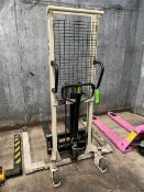 2000 lbs Hydraulic stacker, Model #VHPS-2000-AA (LOCATED IN FREDERICK, MD)