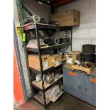 Contents of Maintenance Area, Includes Assorted Belting, Tool Chests, & Other Present Contents (