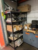 Contents of Maintenance Area, Includes Assorted Belting, Tool Chests, & Other Present Contents (