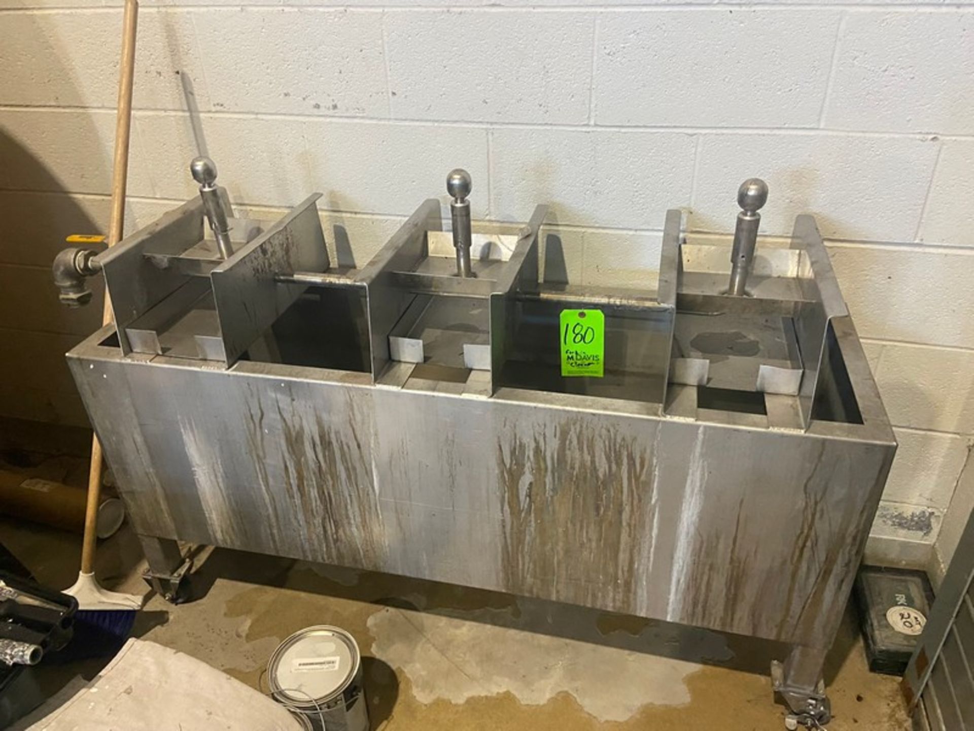 Mini Keg Washer, S/S Design (LOCATED IN FREDERICK, MD)