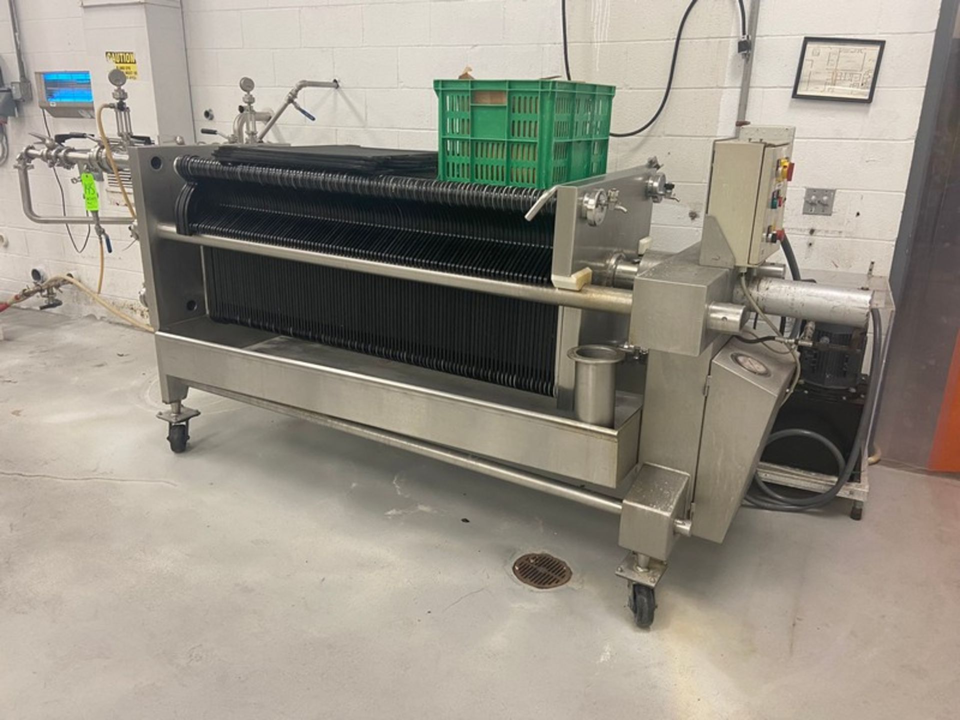 S/S Press, Mounted on S/S Portable Frame (LOCATED IN FREDERICK, MD) - Image 2 of 6