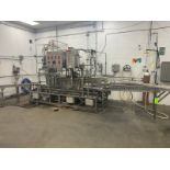 Miller 3-Head Keg S/S Filling System, with Infeed & Outfeed Conveyor (LOCATED IN FREDERICK, MD)