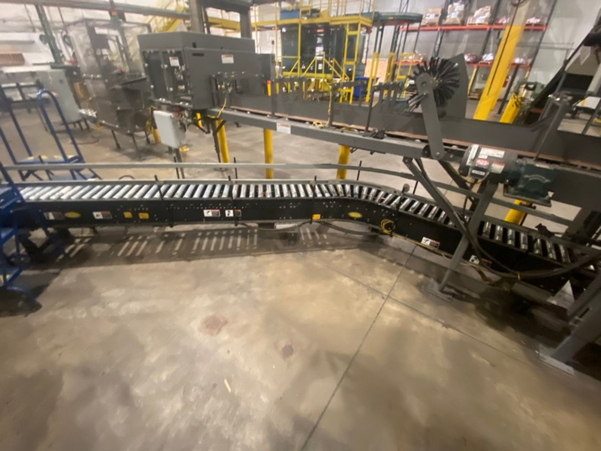 Hytrol Ground Level Roller Conveyor, Aprox. 30 ft. L (LOCATED IN FREDERICK, MD) - Bild 3 aus 4