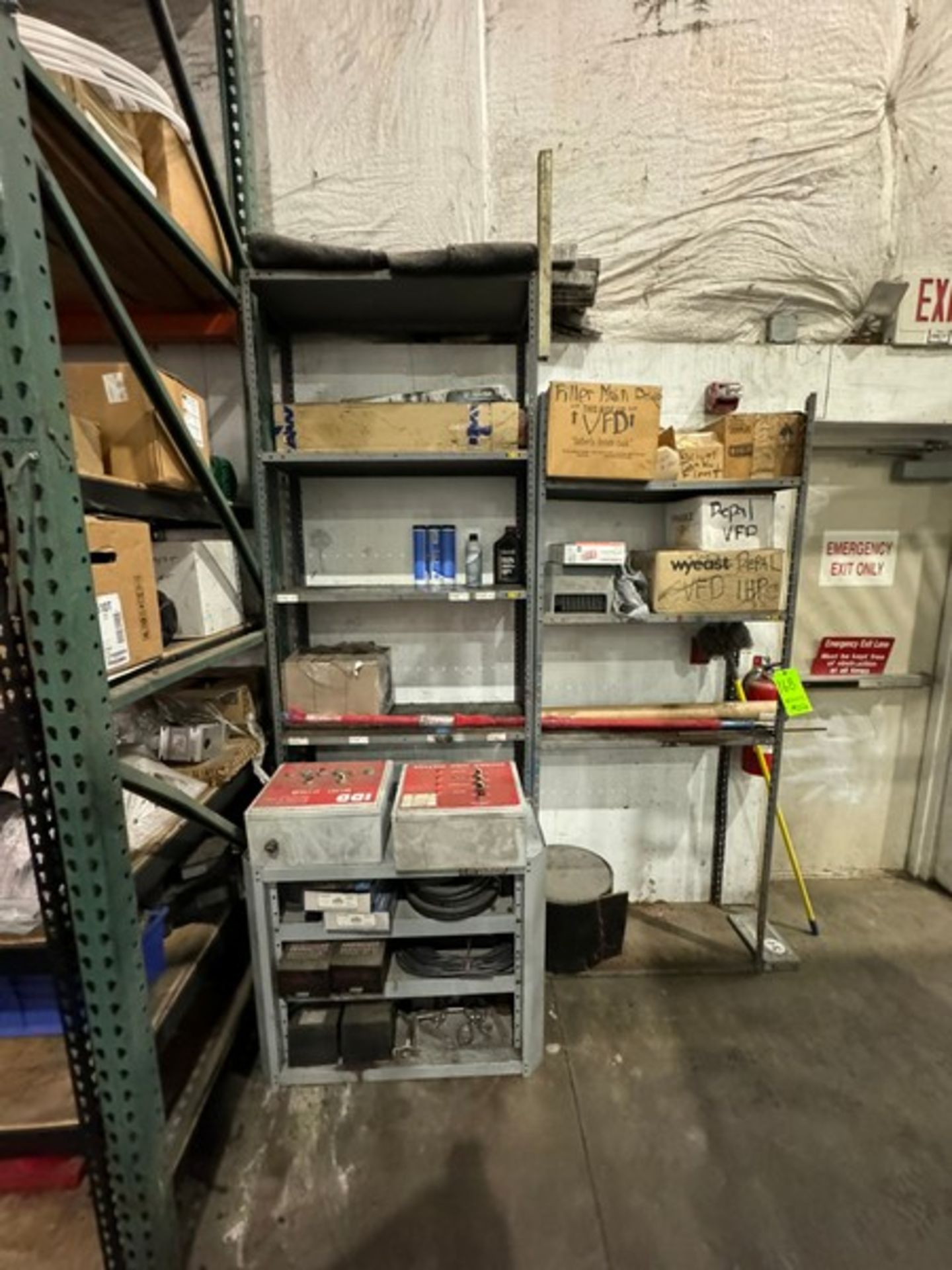 Contents of Maintenance Area, Includes Assorted Belting, Tool Chests, & Other Present Contents ( - Image 5 of 5