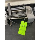 Label Applicator AP 362 (RIGGING, LOADING, & SITE MANAGEMENT FEE: $50.00 USD) (LOCATED IN FREDERICK