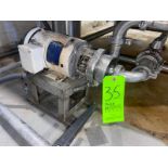 1 hp Centrifugal Pump, with Baldor 3450 RPM Motor, 230/460 Volts, 3 Phase (LOCATED IN FREDERICK,