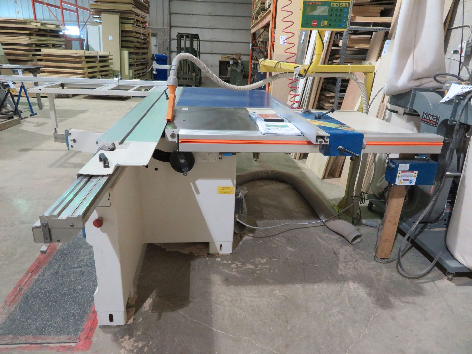 MINI MAX sliding table saw, Mod: SC-4WS with TIGER fence guide (made in Italy) - Image 5 of 11